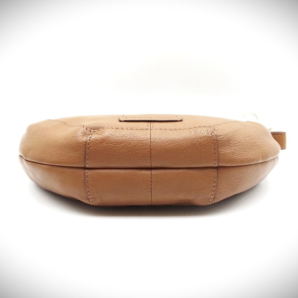 LUCKY BRAND Genuine Honey Tan Color Leather Shouler Bag - Picture 6 of 11